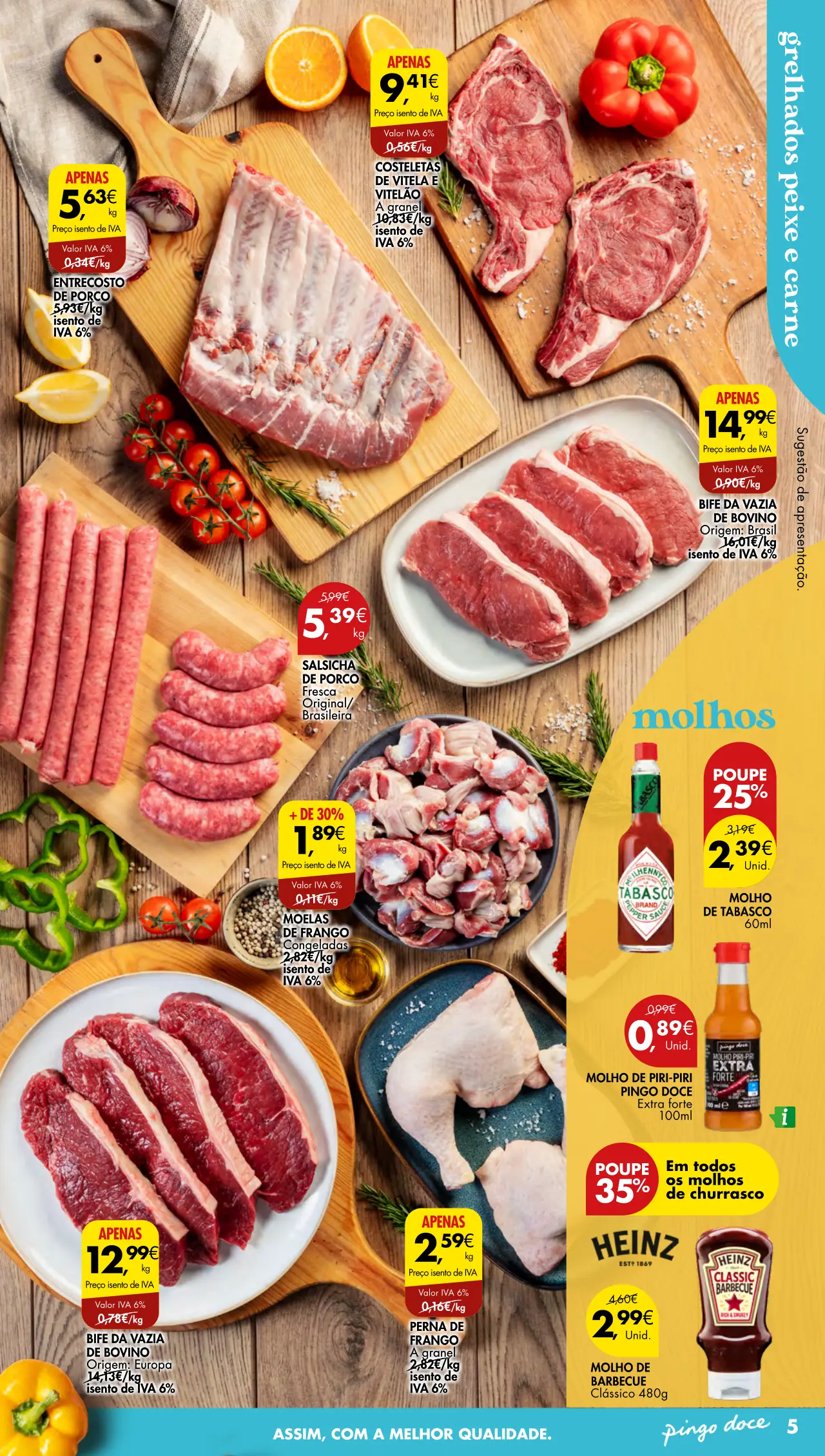 Folheto Pingo Doce Grelhados e Petiscos (8 a 21 agosto)