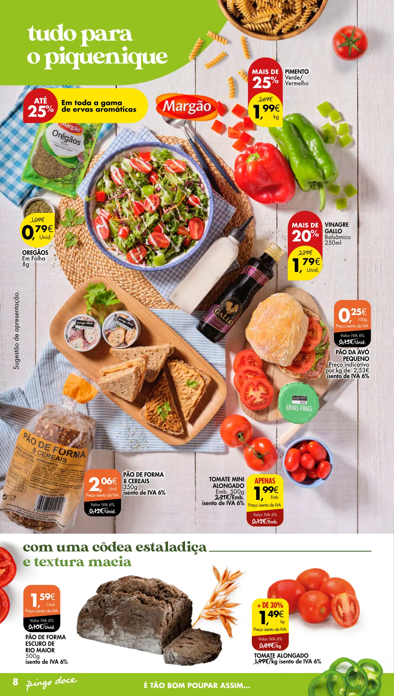 Folheto Pingo Doce Grelhados e Petiscos (8 a 21 agosto)