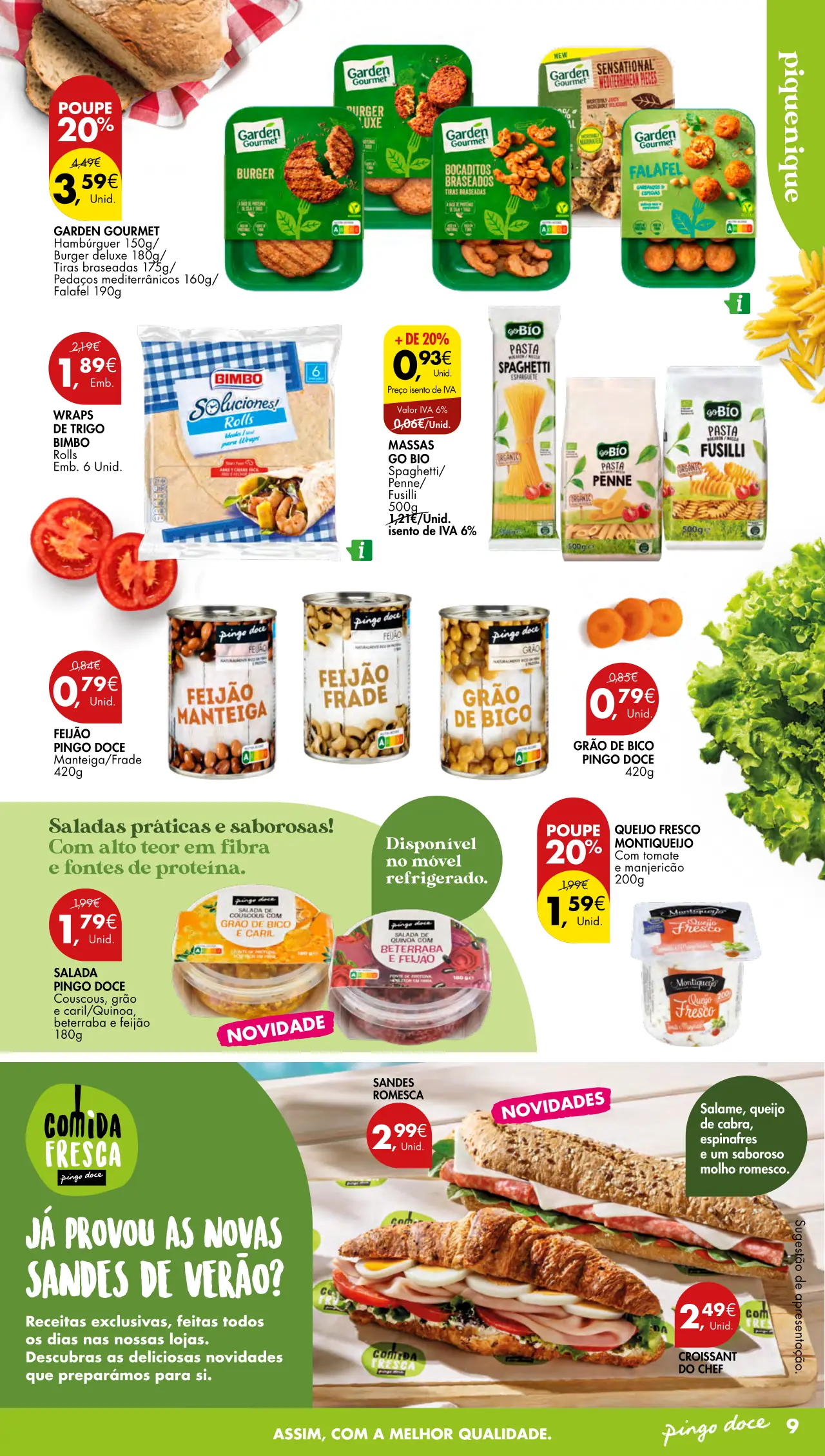 Folheto Pingo Doce Grelhados e Petiscos (8 a 21 agosto)