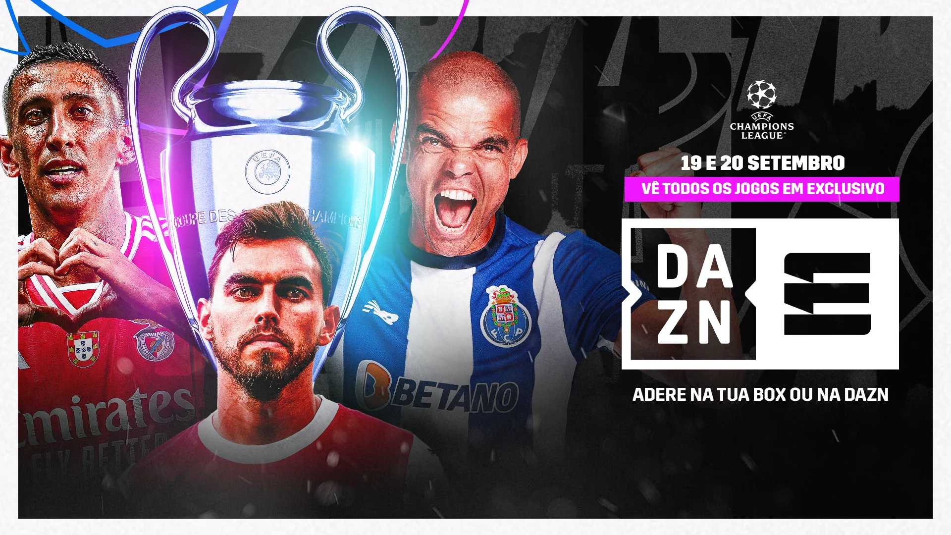 A Champions League volta hoje com todos os jogos em directo na ELEVEN