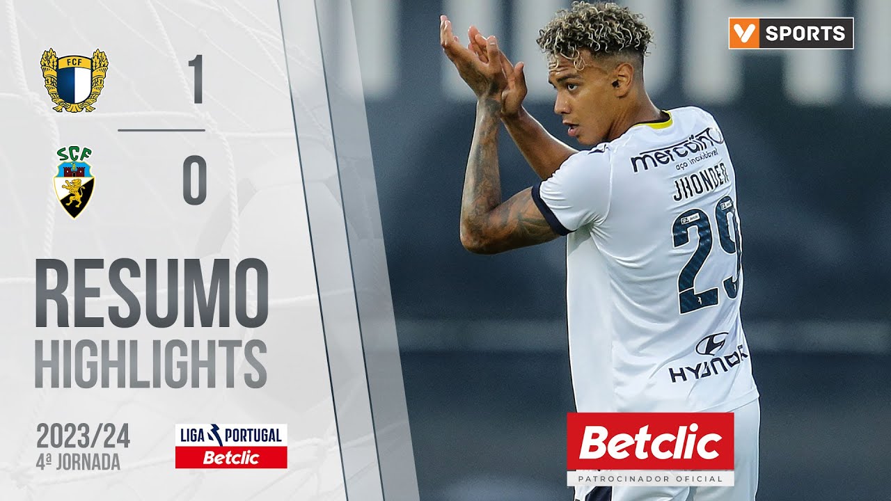 Resumo: Famalic&atilde;o 1-0 SC Farense (Liga 23/24 #4)