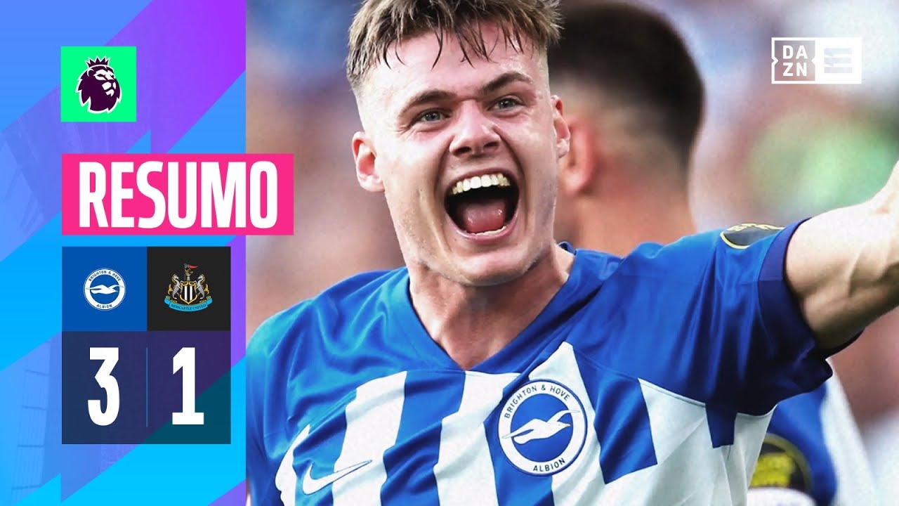 Resumo | Brighton &amp; Hove 3-1 Newcastle | Premier League 23/24