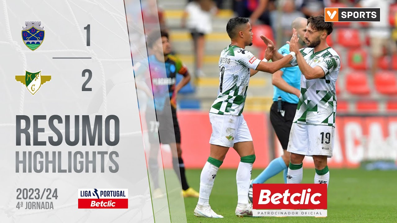 Resumo: Desp. Chaves 1-2 Moreirense (Liga 23/24 #4)