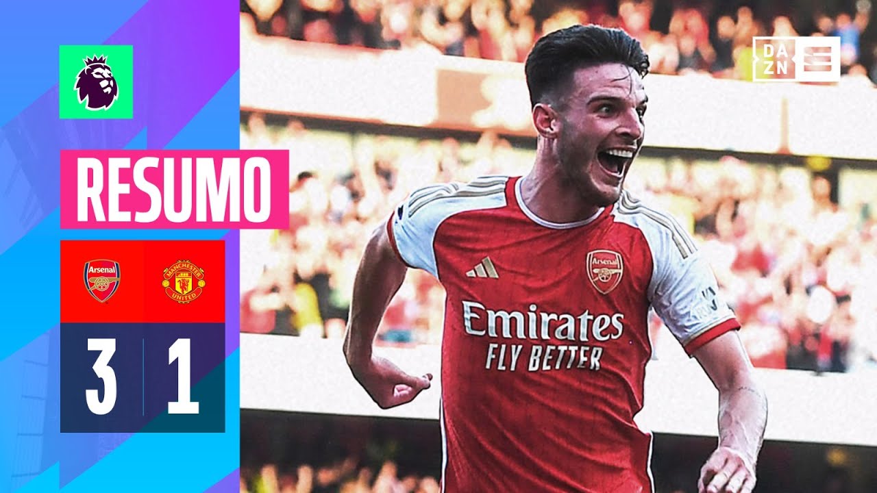 Resumo | Arsenal 3-1 Manchester United | Premier League 23/24