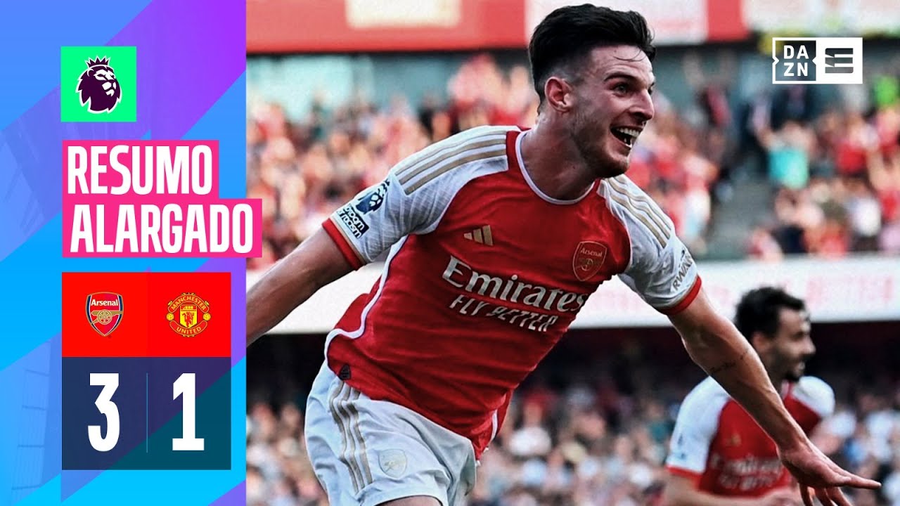 Resumo Alargado | Arsenal 3-1 Manchester United | Premier League 23/24