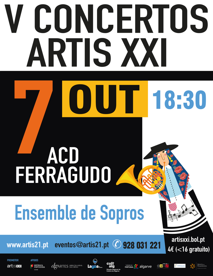 V Ciclo Concertos Artis XXI | Ensemble de Sopros