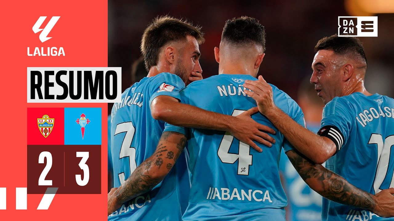 Resumo | Almer&iacute;a 2-3 Celta de Vigo | LaLiga 23/24