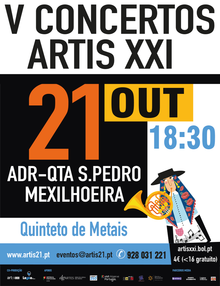 V CICLO CONCERTOS ARTIS XXI | QUINTETO DE METAIS