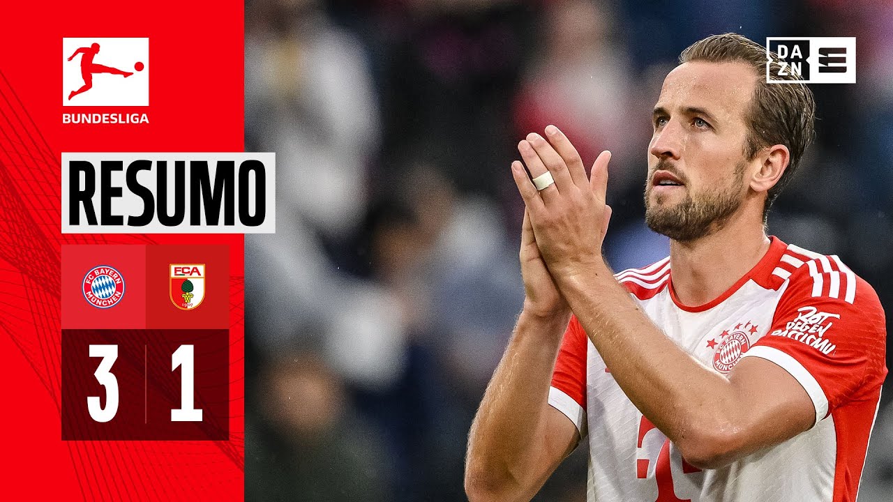 Resumo | Bayern 3-1 Augsburg | Bundesliga 23/24