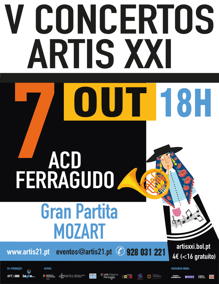 V Ciclo Concertos Artis XXI | Gran Partita Mozart