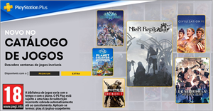 NieR Replicant e Civilization VI entre as novidades de setembro do PlayStation Plus Premium e Extra