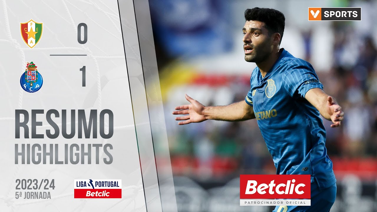 Resumo: Estrela Amadora 0-1 FC Porto (Liga 23/24 #5)