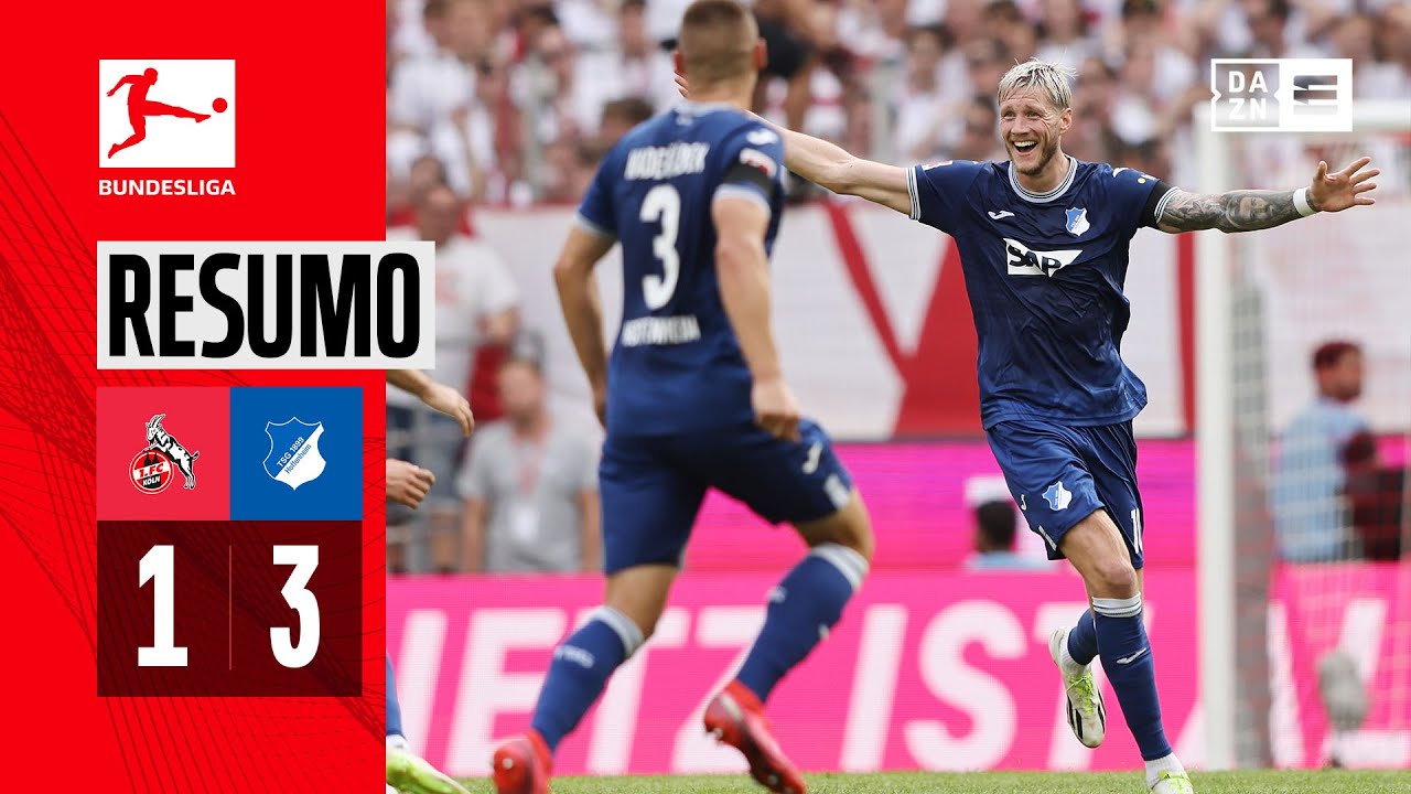 Resumo | Koln 1-3 Hoffenheim | Bundesliga 23/24