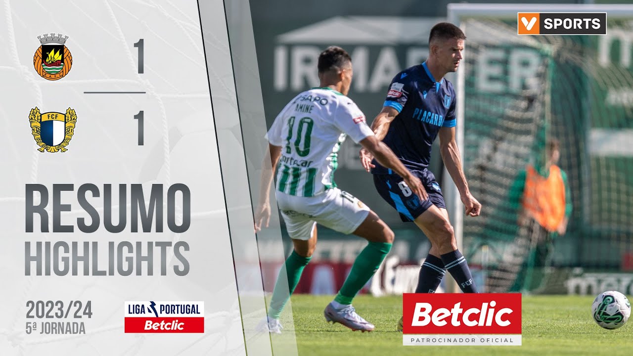 Resumo: Rio Ave 1-1 Famalic&atilde;o (Liga 23/24 #5)