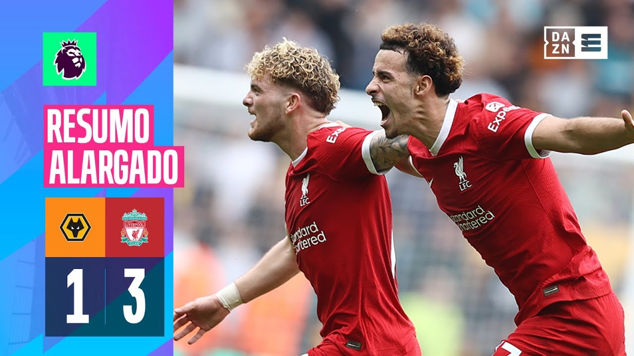 Resumo Alargado | Wolves 1-3 Liverpool | Premier League 23/24