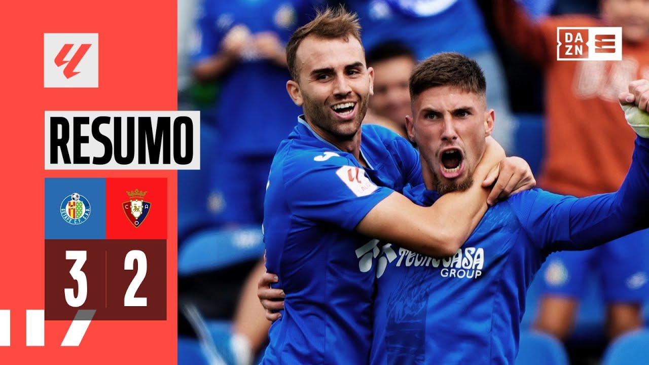 Resumo | Getafe 3-2 Osasuna | LaLiga 23/24