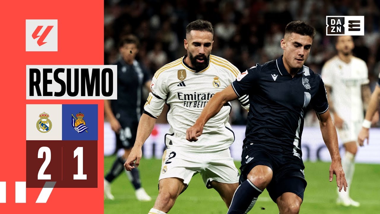 Resumo | Real Madrid 2-1 Real Sociedad | LaLiga 23/24