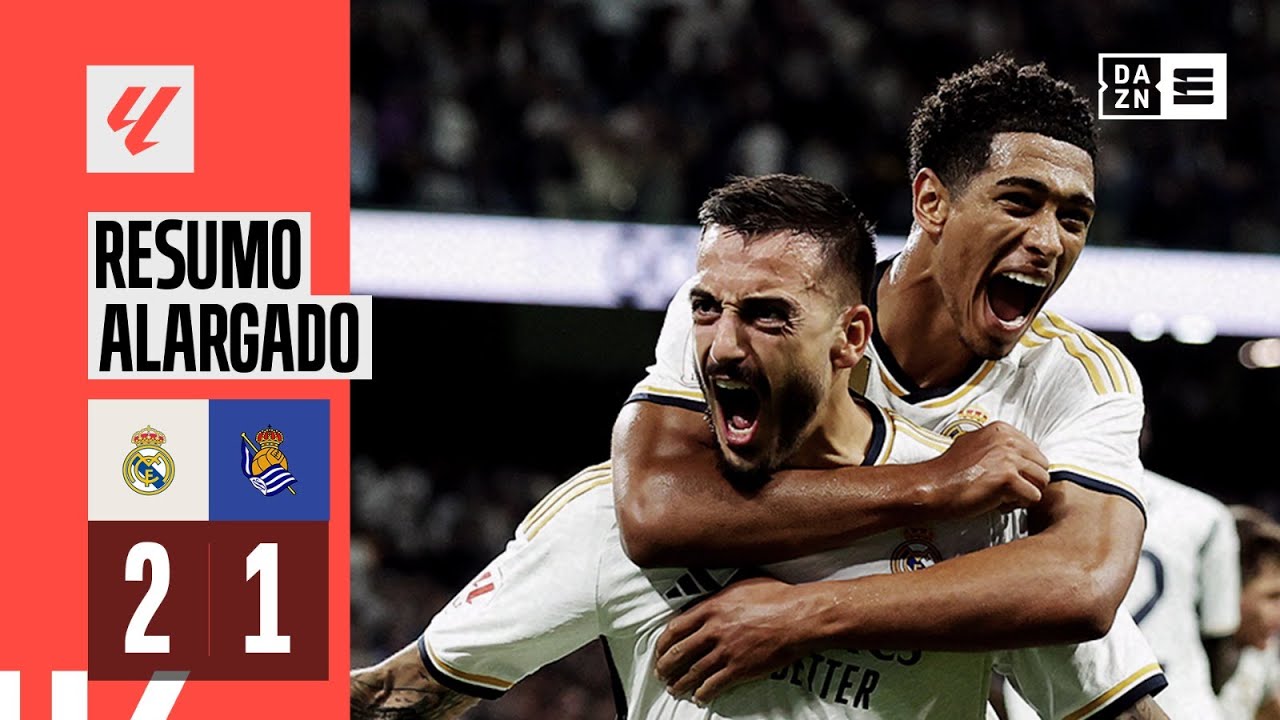 Resumo Alargado | Real Madrid 2-1 Real Sociedad | LaLiga 23/24