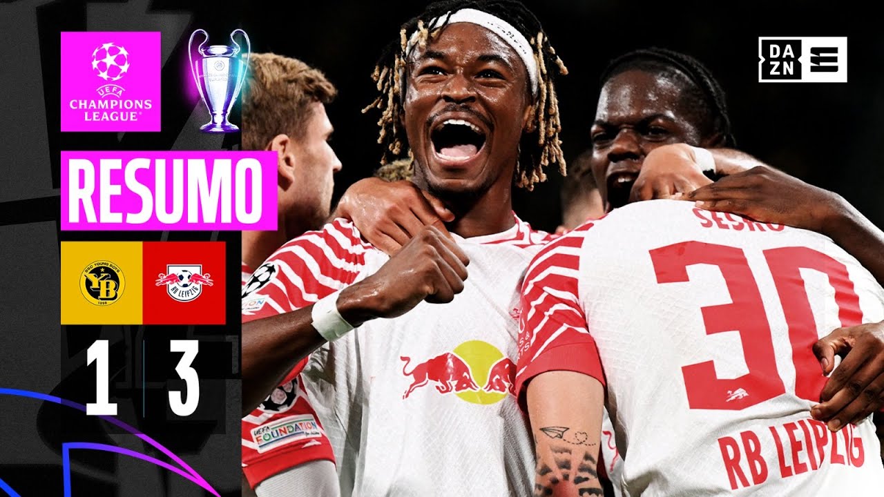 Resumo | Young Boys 1-3 Leipzig | Champions League 23/24
