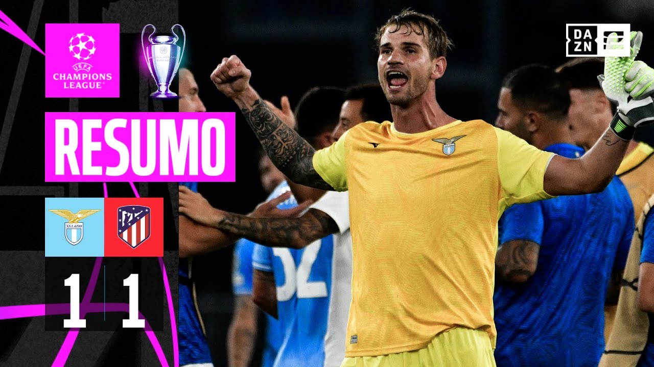 Resumo | Lazio 1-1 Atl. Madrid | Champions League 23/24