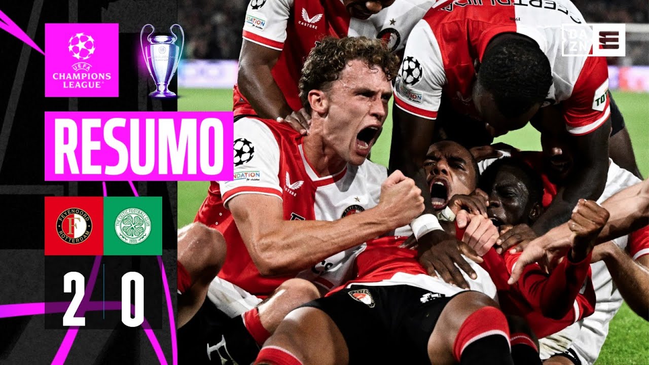Resumo | Feyenoord 2-0 Celtic | Champions League 23/24
