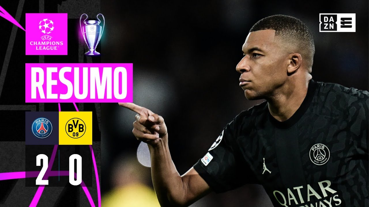 Resumo | PSG 2-0 Dortmund | Champions League 23/24