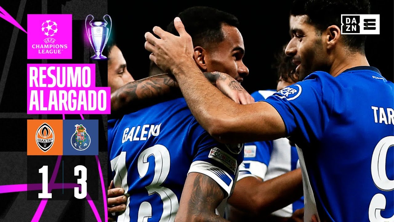 Resumo Alargado | Shakhtar 1-3 FC Porto | Champions League 23/24