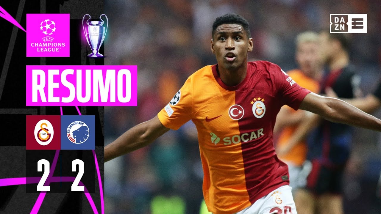 Resumo | Galatasaray 2-2 Copenhaga | Champions League 23/24