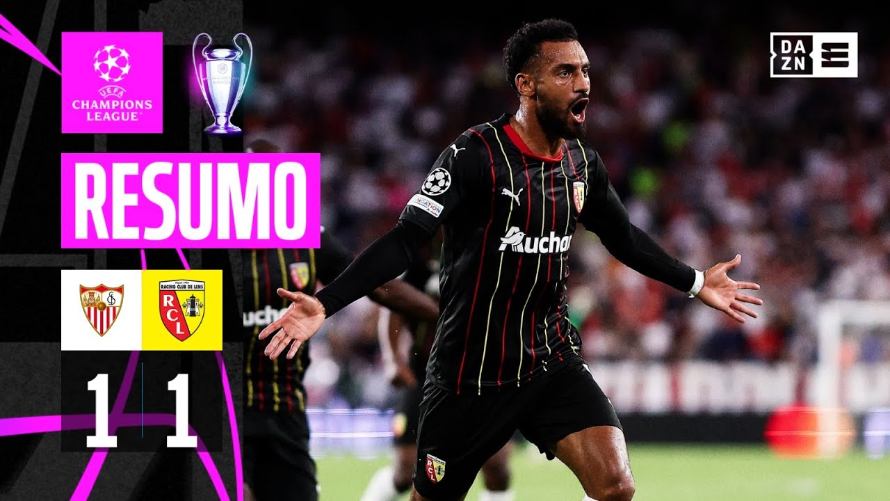 Resumo | Sevilla 1-1 Lens | Champions League 23/24