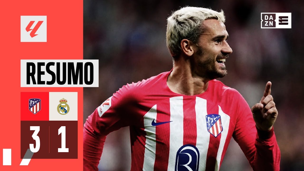 Resumo | Atletico Madrid 3-1 Real Madrid | LaLiga 23/24