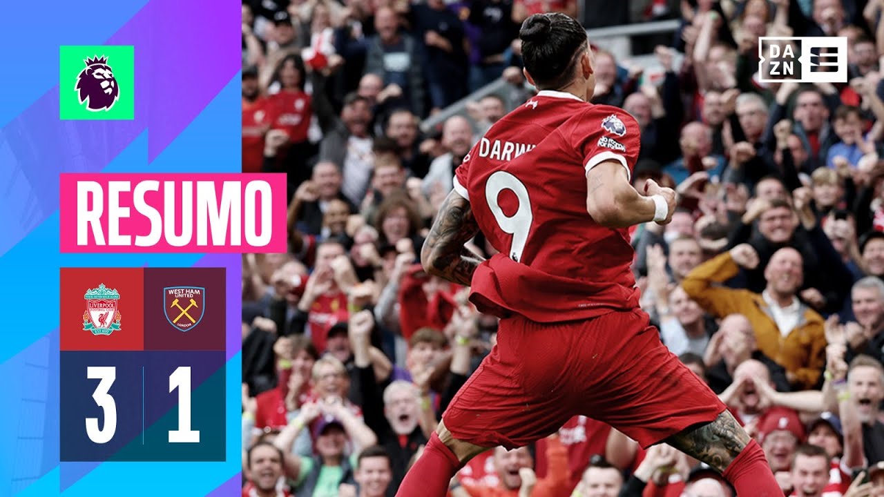 Resumo | Liverpool 3-1 West Ham | Premier League 23/24