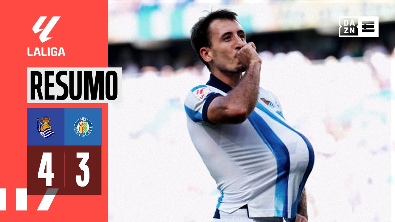 Resumo | Real Sociedad 4-3 Getafe CF | LaLiga 23/24