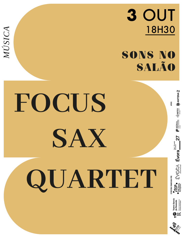 SONS NO SAL&Atilde;O &ndash; “FOCUS Sax Quartet”