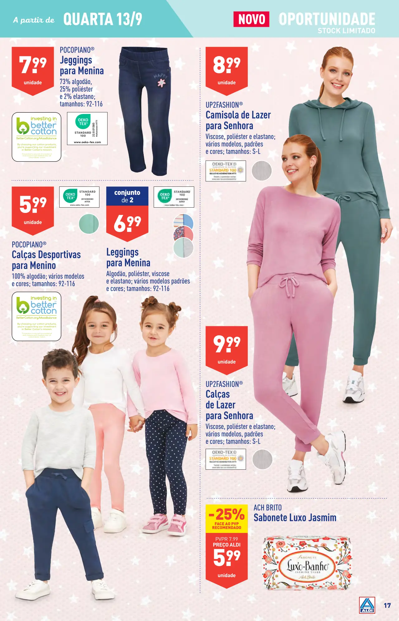 Antevis&atilde;o Folheto ALDI (13 a 19 setembro)