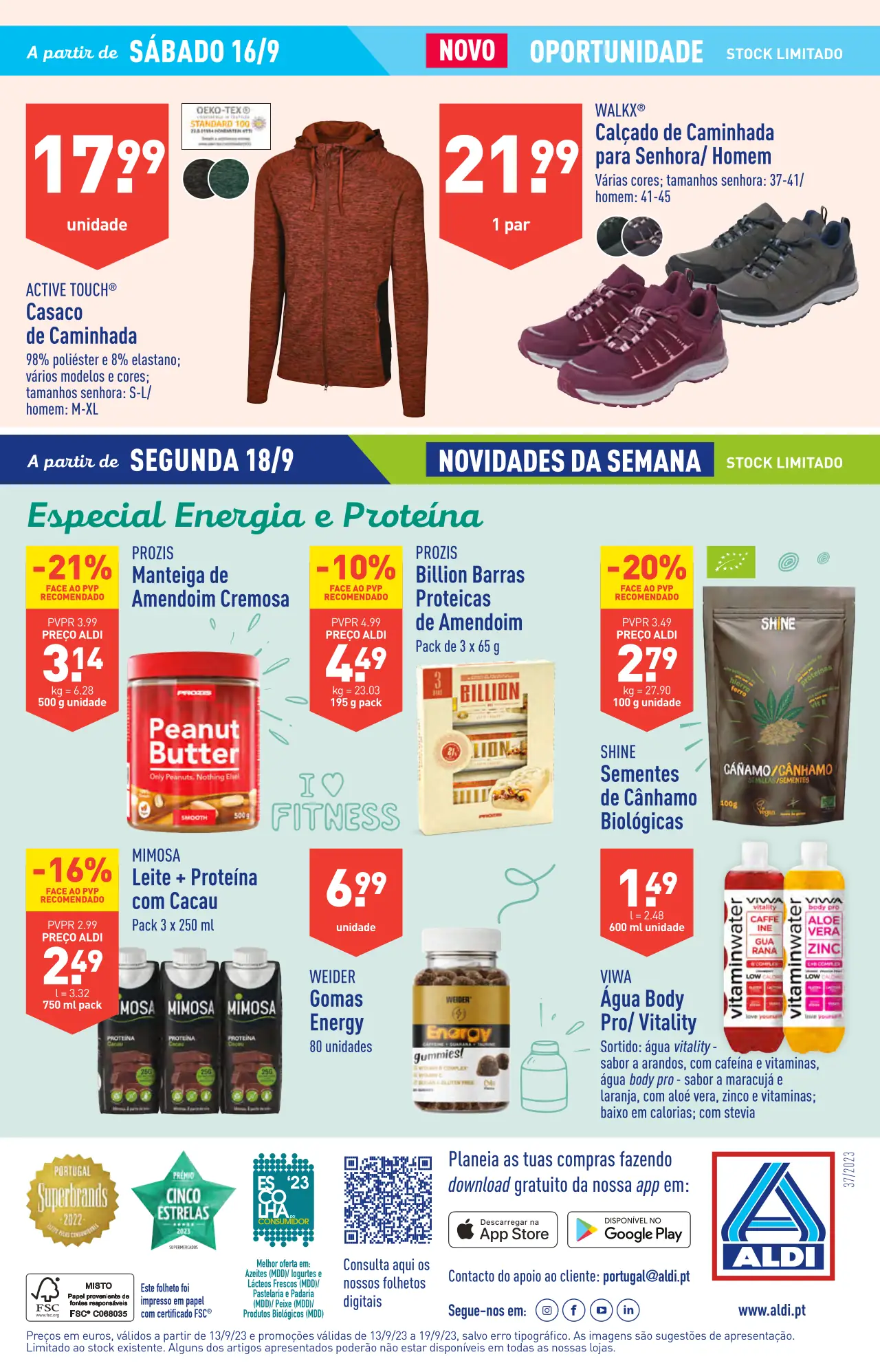 Antevis&atilde;o Folheto ALDI (13 a 19 setembro)