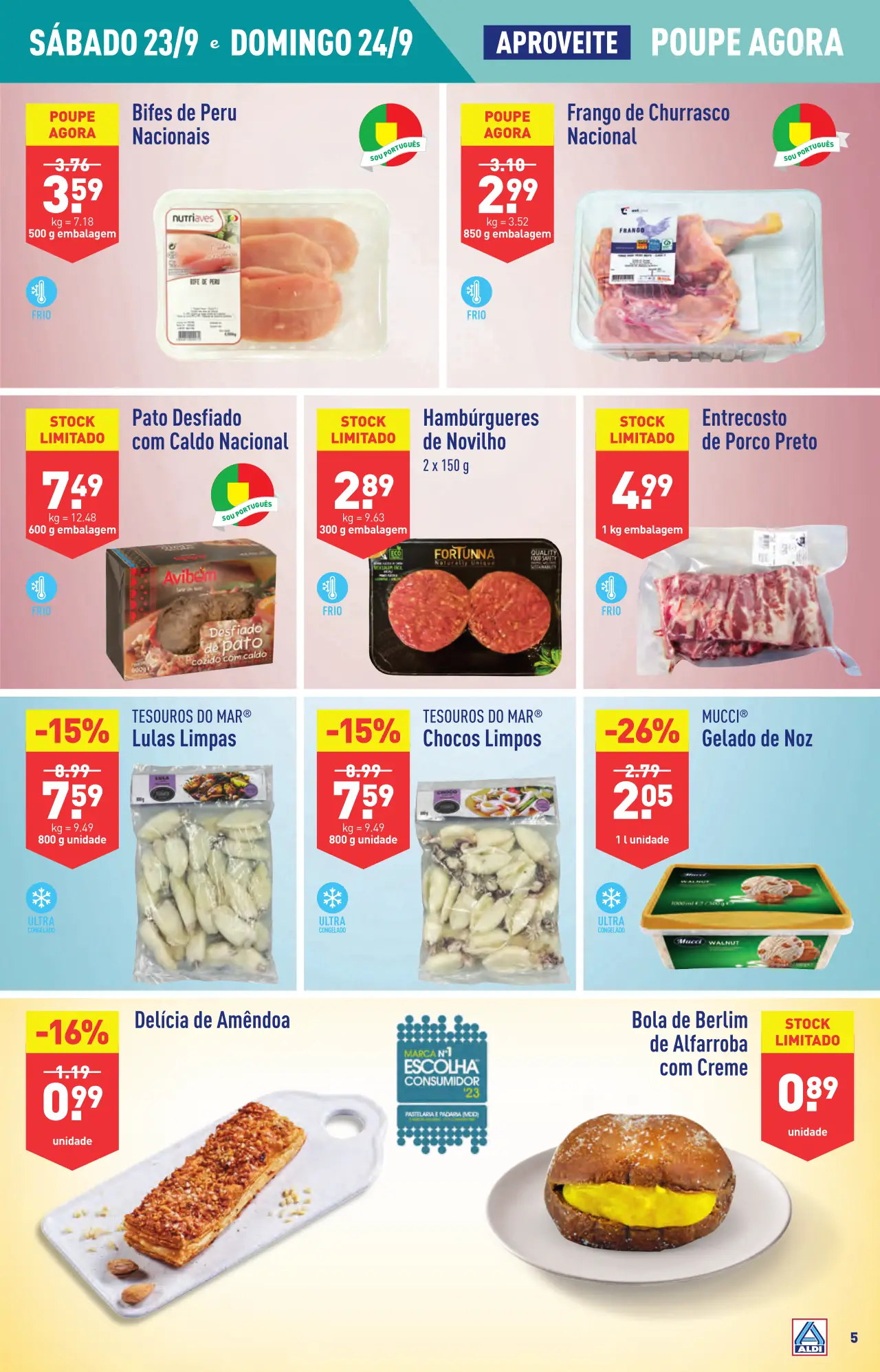 Antevis&atilde;o Folheto ALDI (20 a 26 setembro)