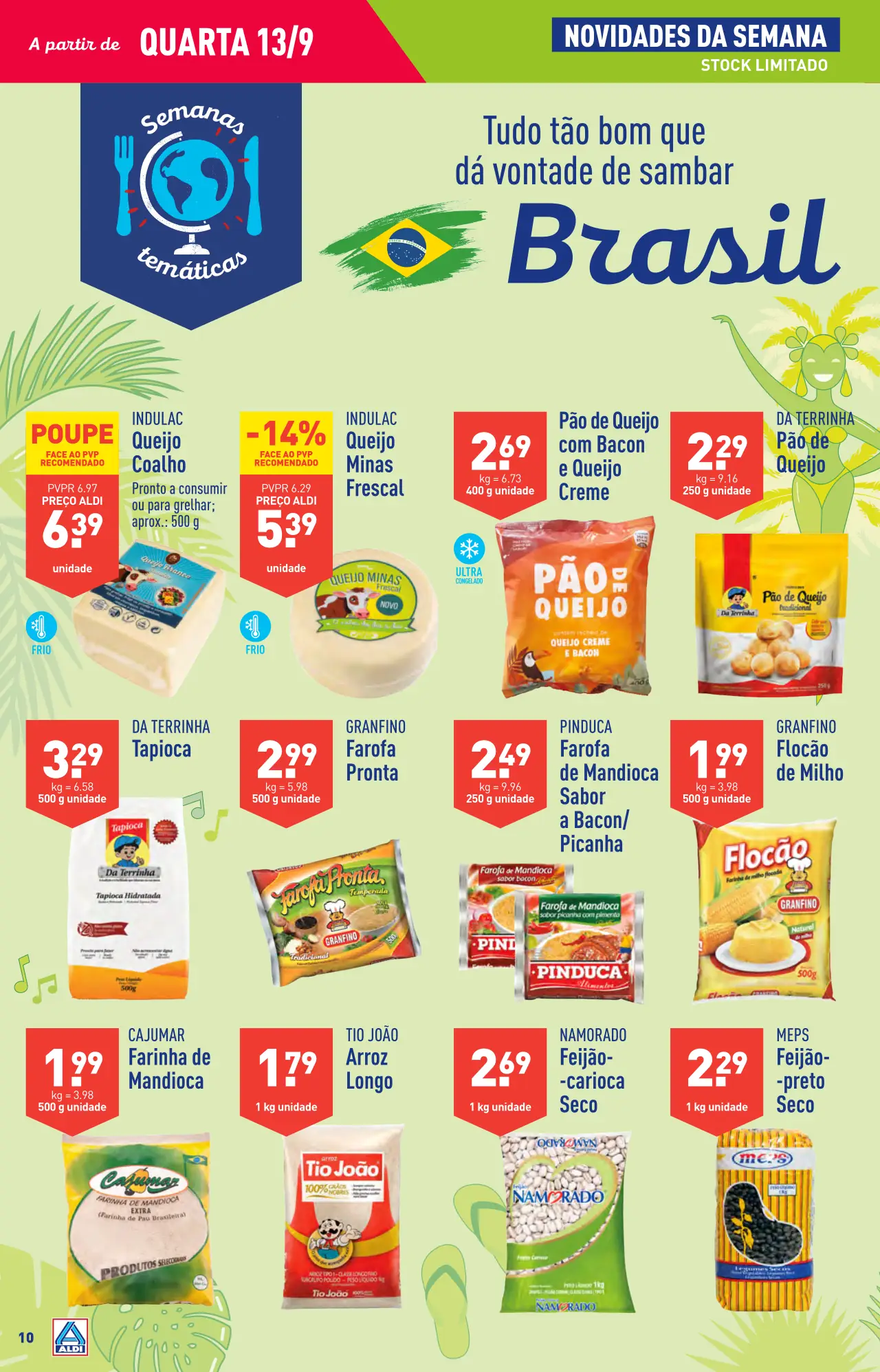 Antevis&atilde;o Folheto ALDI (13 a 19 setembro)