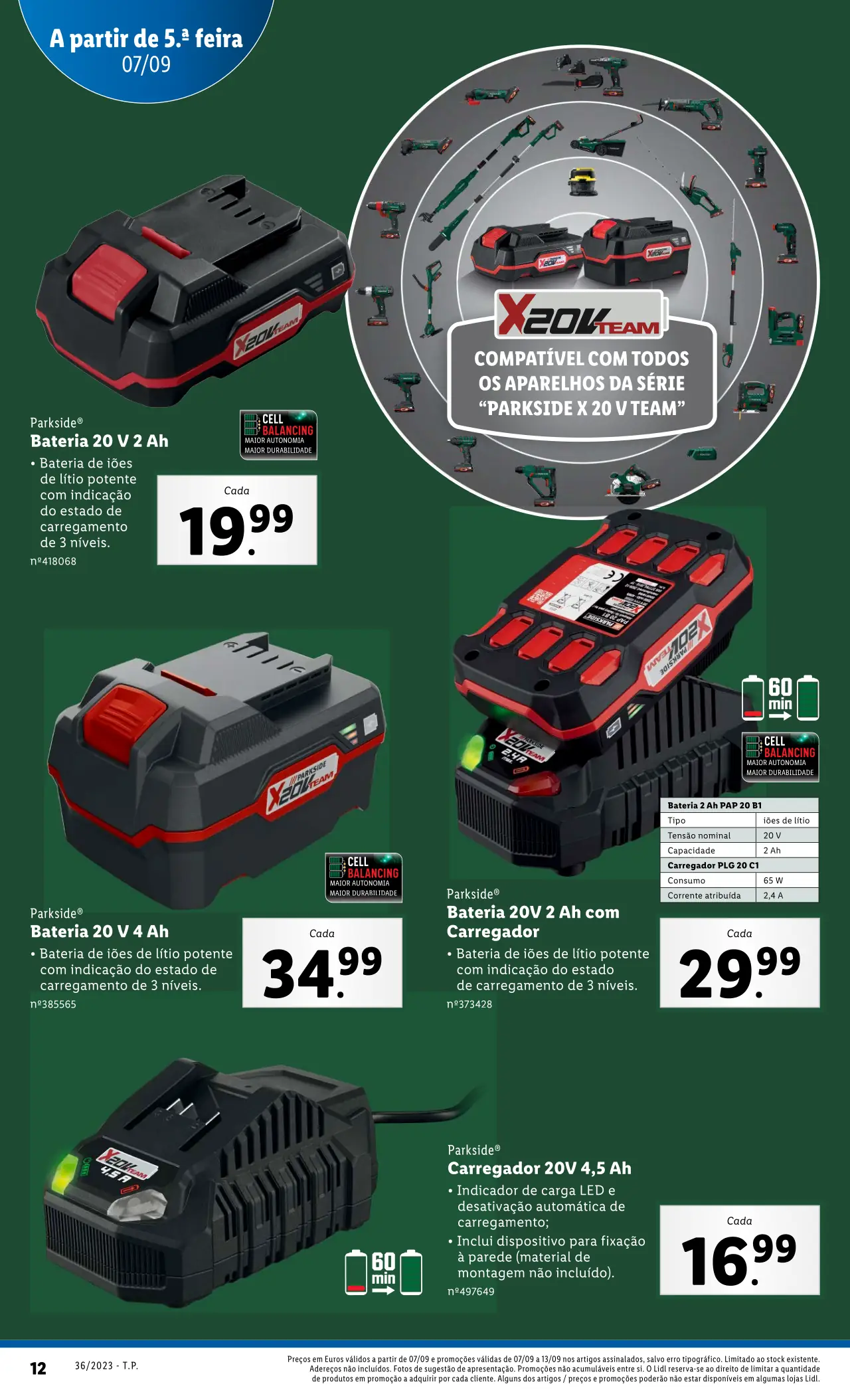Antevis&atilde;o Folheto LiDL Novidades (a partir de 7 setembro)