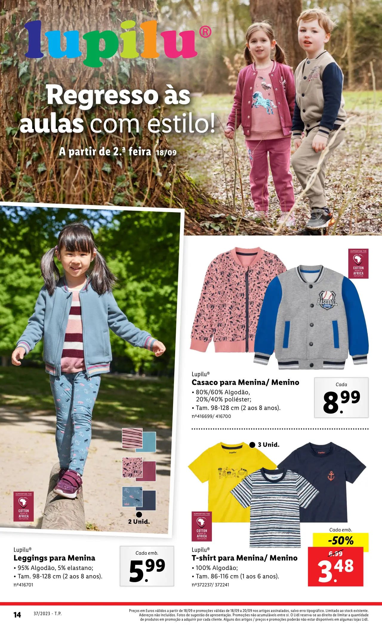 Antevis&atilde;o Folheto LiDL Novidades (a partir de 14 setembro)