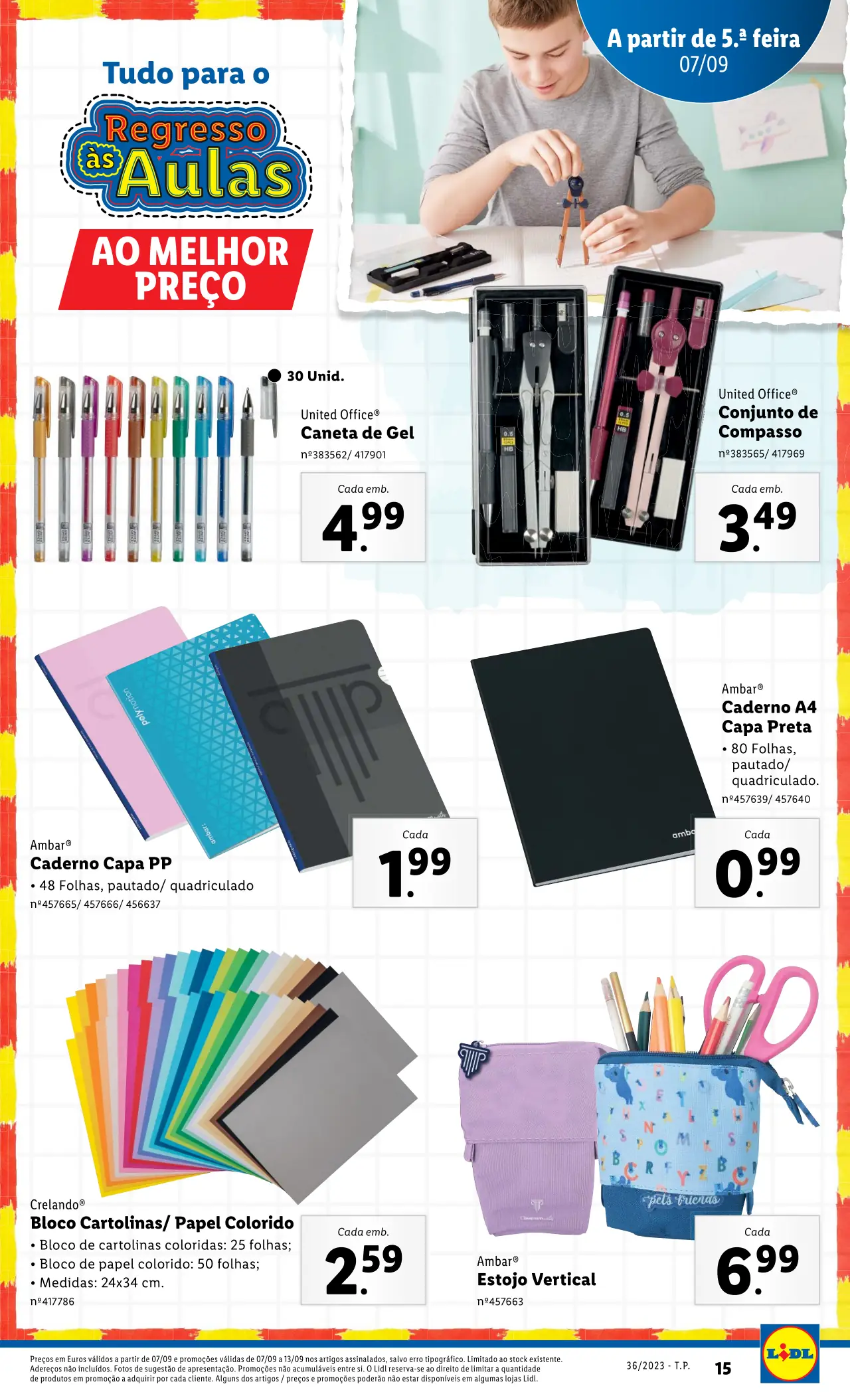 Antevis&atilde;o Folheto LiDL Novidades (a partir de 7 setembro)