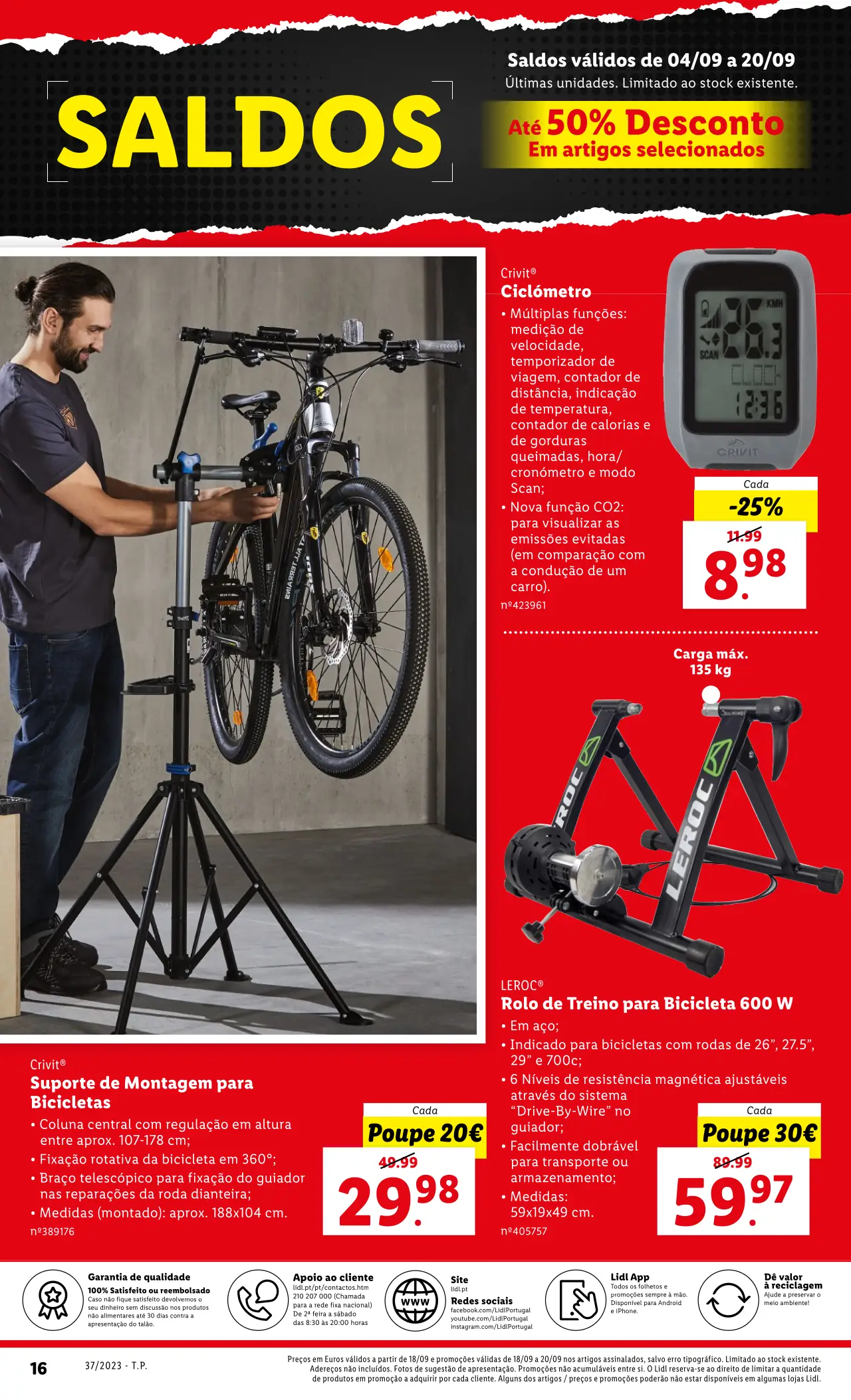 Antevis&atilde;o Folheto LiDL Novidades (a partir de 14 setembro)