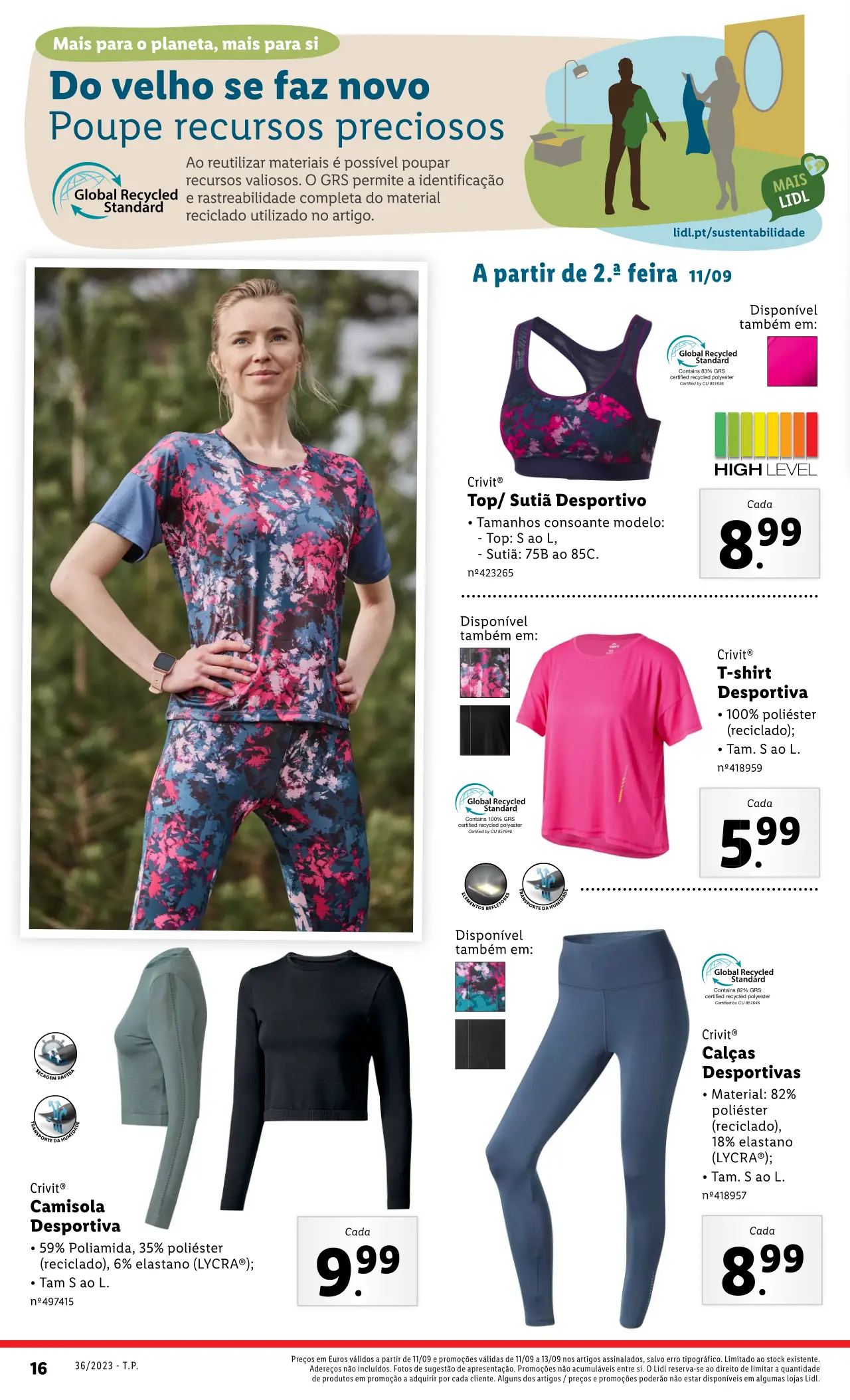 Antevis&atilde;o Folheto LiDL Novidades (a partir de 7 setembro)