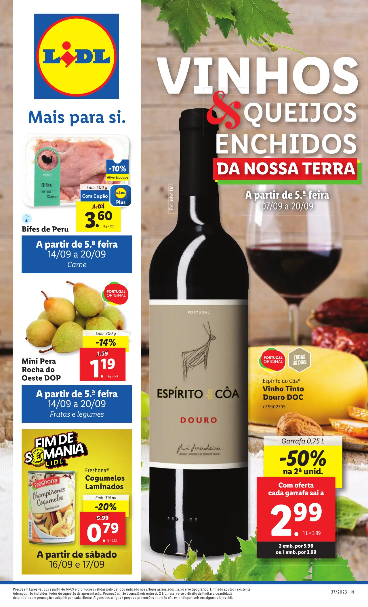 Antevis&atilde;o Folheto LiDL Novidades (a partir de 14 setembro)