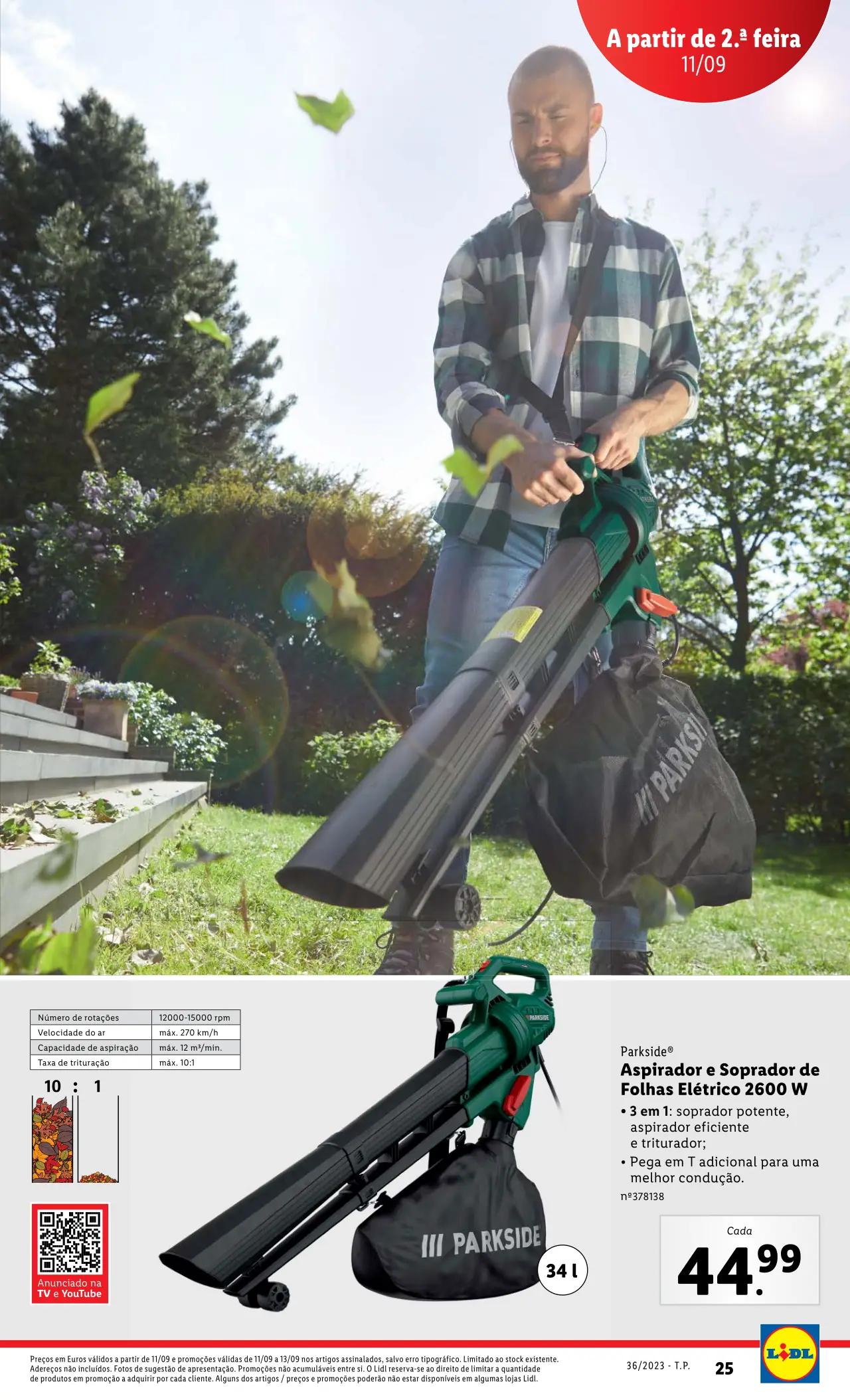 Antevis&atilde;o Folheto LiDL Novidades (a partir de 7 setembro)