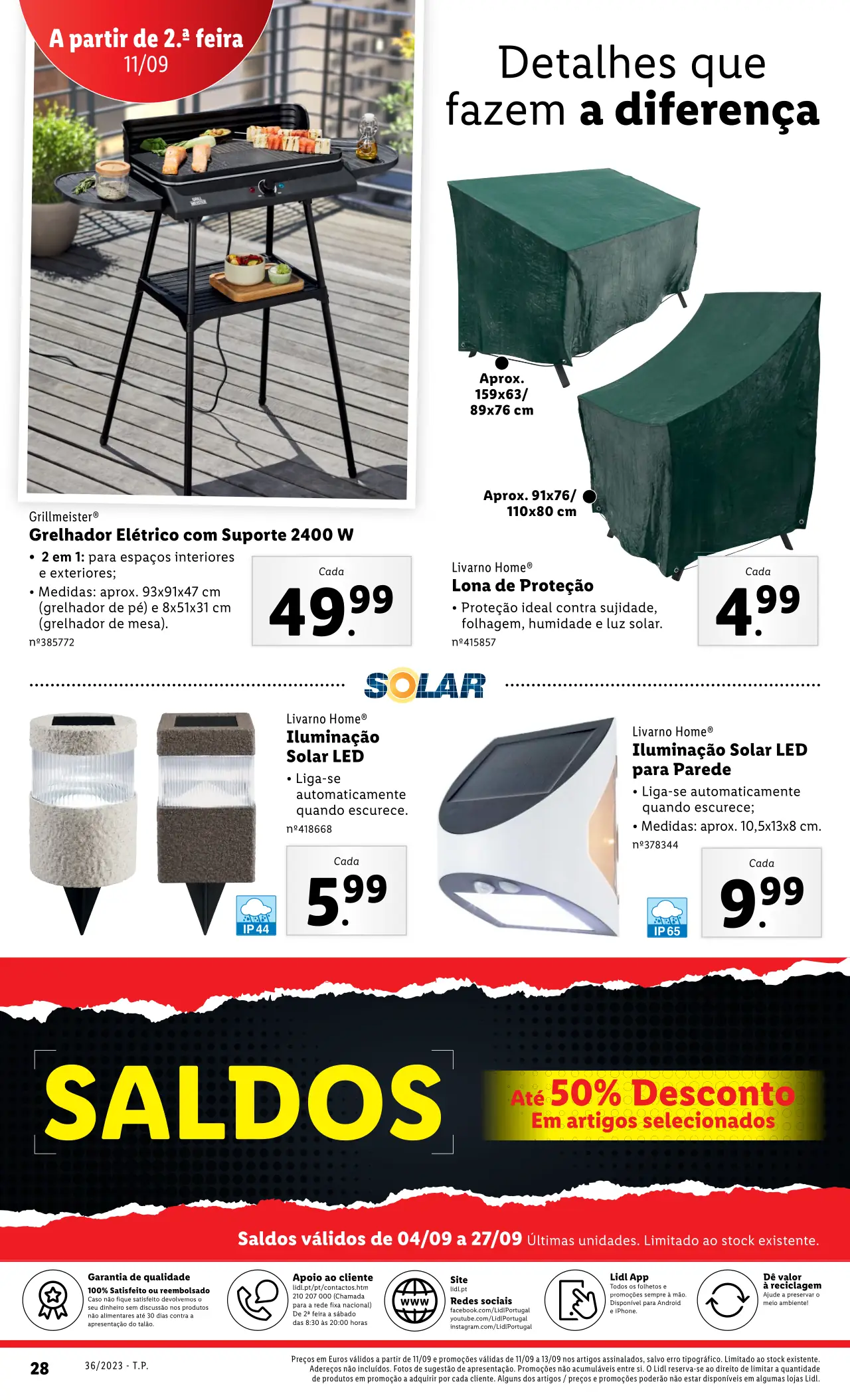 Antevis&atilde;o Folheto LiDL Novidades (a partir de 7 setembro)