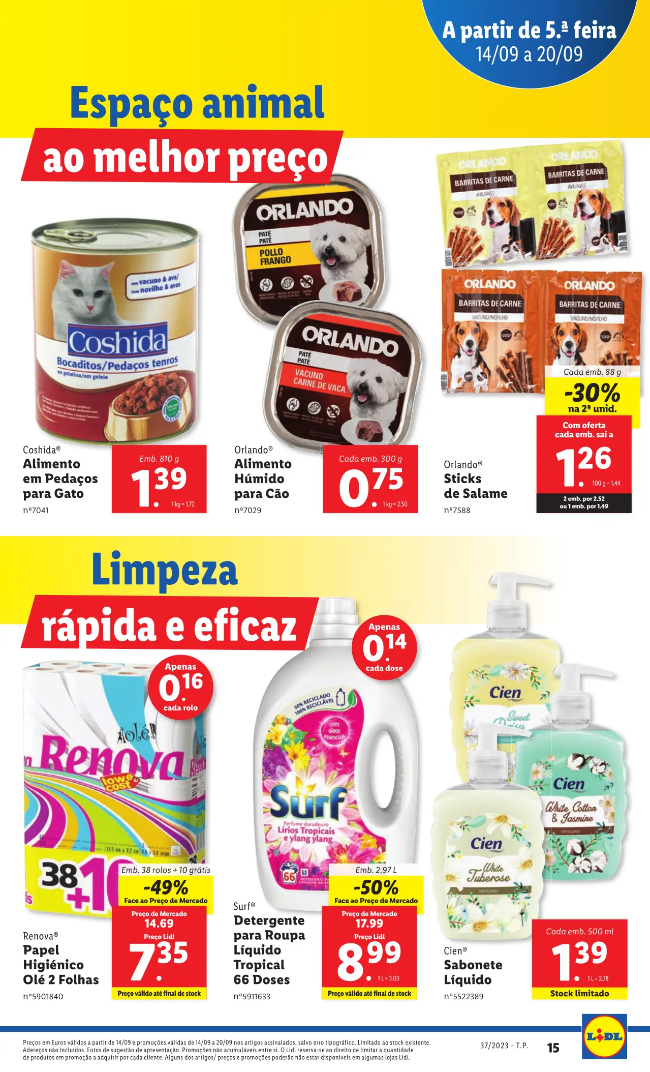 Antevis&atilde;o Folheto LiDL Novidades (a partir de 14 setembro)