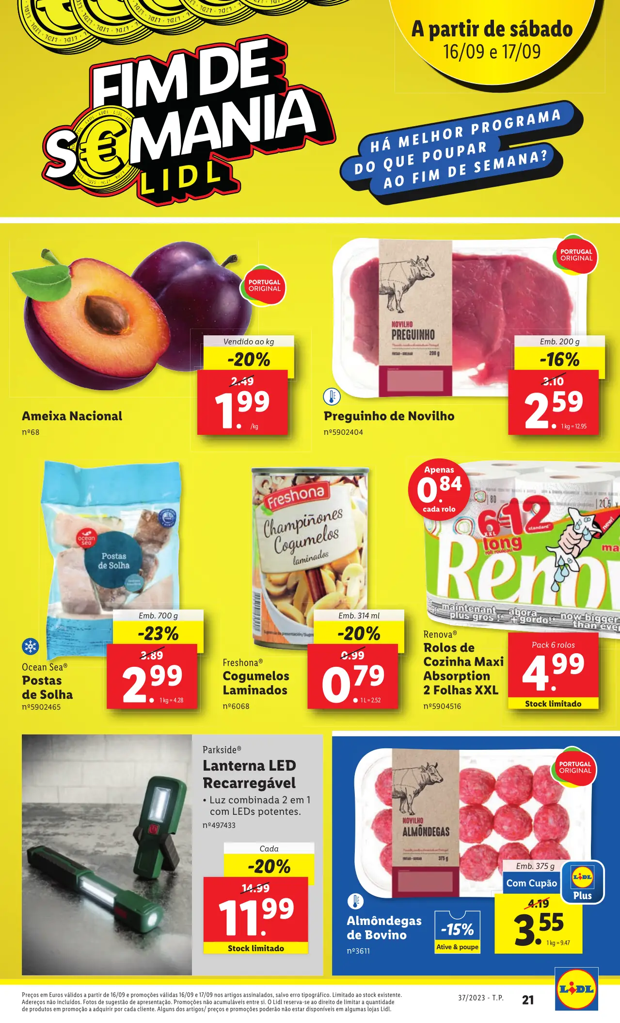 Antevis&atilde;o Folheto LiDL Novidades (a partir de 14 setembro)