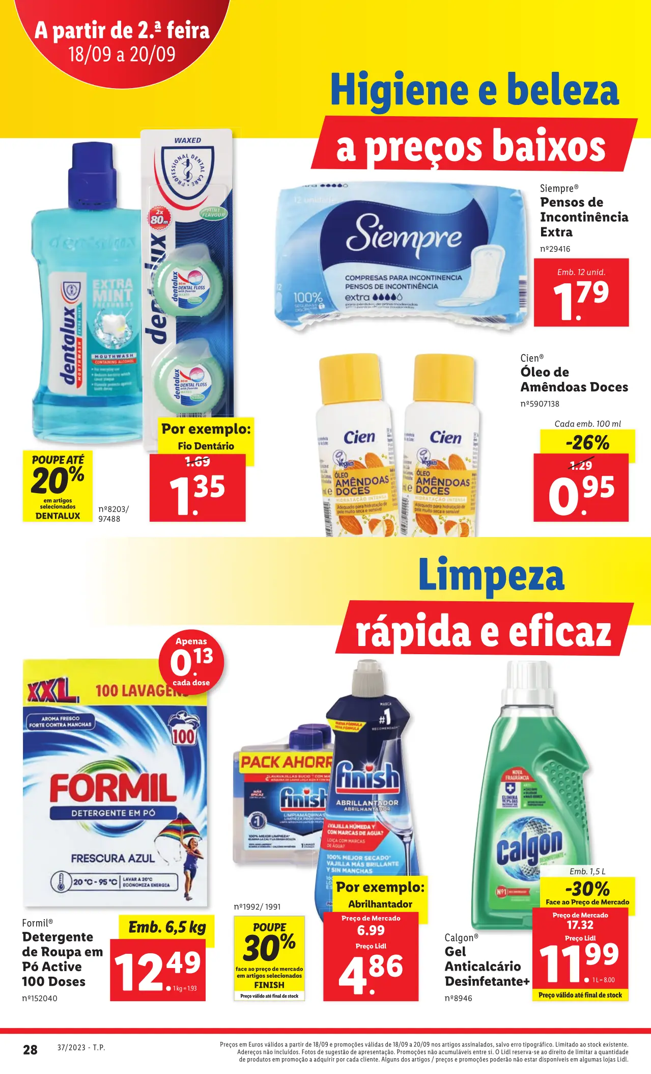 Antevis&atilde;o Folheto LiDL Novidades (a partir de 14 setembro)