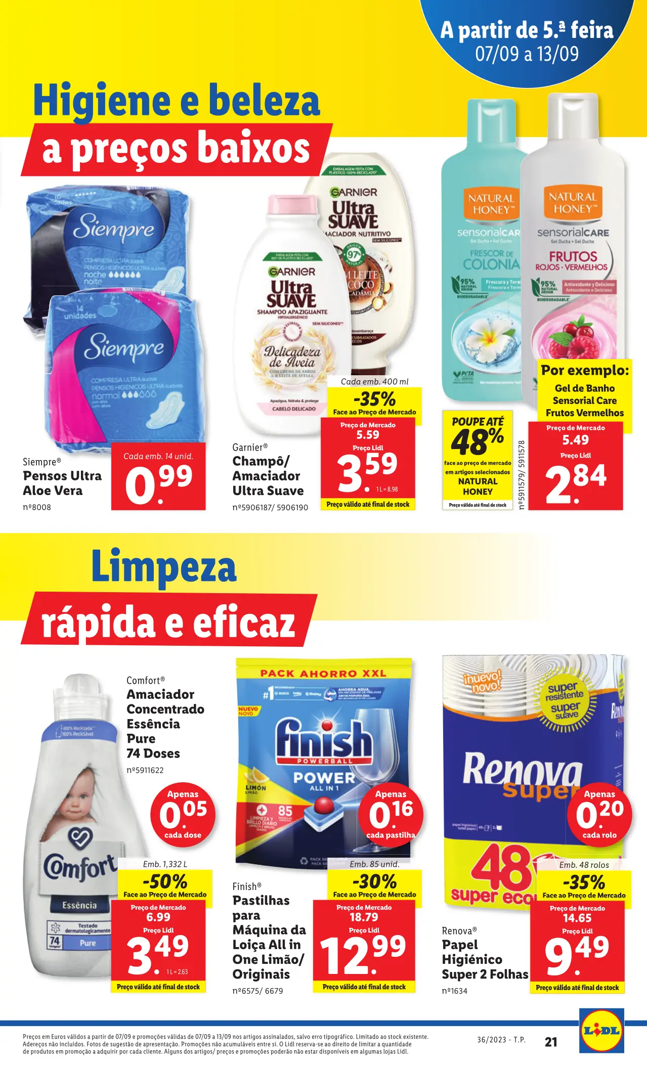 Antevis&atilde;o Folheto LiDL Novidades (a partir de 7 setembro)