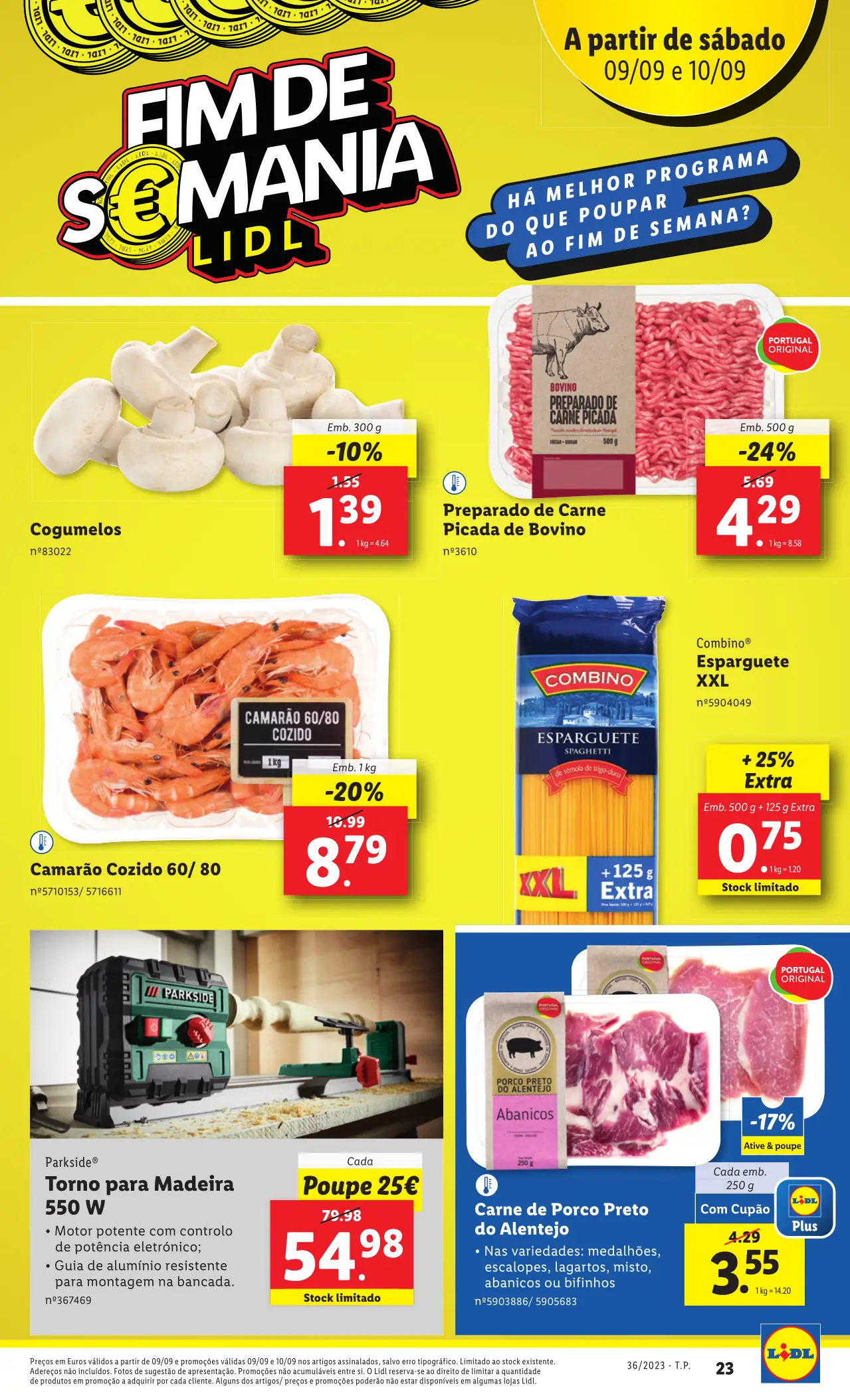 Antevis&atilde;o Folheto LiDL Novidades (a partir de 7 setembro)